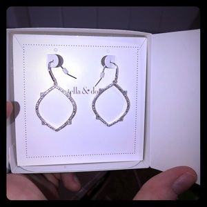 Stella & Dot dangle earrings. New in box.